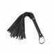 Флогер Liebe Seele Black Organosilicon Flogger, 44 см, екошкіра SO9488 фото 1