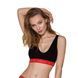 Спортивний топ на широких бретелях Passion PS003 TOP S, black SO4213 фото 1