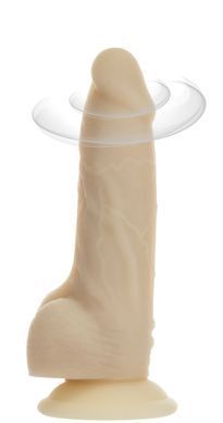 Фаллоимитатор с вибрацией и ротацией Naked ADDICTION Chris 7&Prime; Rotating & Vibrating Dong, пульт ДУ SO5589 фото