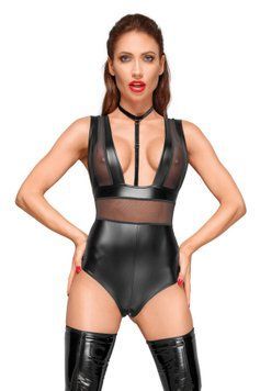 Боди с мокрым эффектом Noir Handmade F183 Powerwetlook body, XXL SX0057 фото