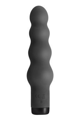 Вибратор S Pleasures Bullets Obsidian, черный, в виде ряда шариков, 10 режимов, диаметр 4 см SX1603 фото