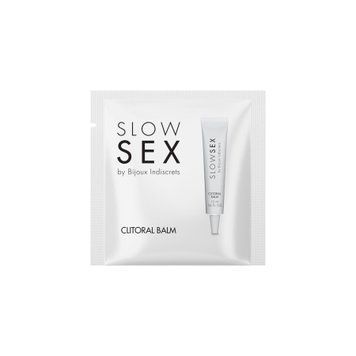 Пробник розігрівального бальзаму для клітора Bijoux Indiscrets Slow Sex Clitoral balm SO5948 фото