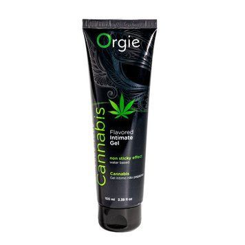 Лубрикант на водной основе Orgie Lube Tube Cannabis, 100 мл, съедобный, с маслом семян конопли SX1511 фото