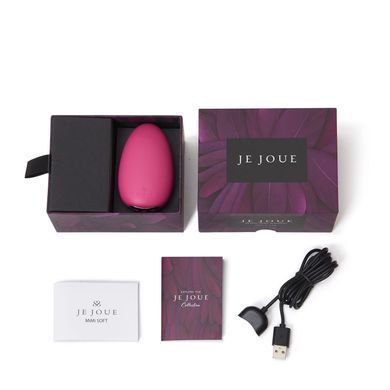Преміум вібромасажер Je Joue - Mimi Soft Fuchsia, м'який кінчик, глибока вібрація, 12 режимів SO4893 фото