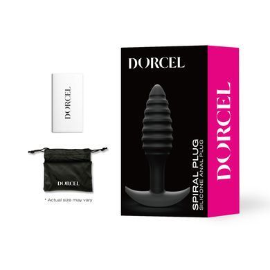 Анальная пробка Dorcel SPIRAL PLUG, диаметр 3 см, силикон SO8289 фото