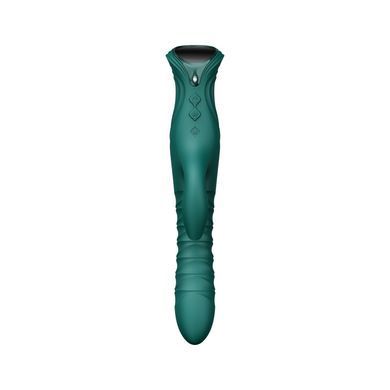 Пульсатор-кролик с вибрацией Zalo Mose 2 Turquoise Green SX2687 фото