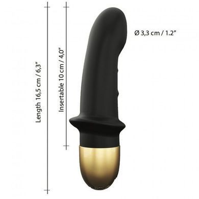 Вибратор Dorcel Mini Lover Black 2.0 перезаряжаемый, для точки G и массажа простаты SO3572 фото