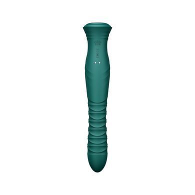 Пульсатор-кролик с вибрацией Zalo Mose 2 Turquoise Green SX2687 фото
