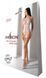 Бодистокинг с имитацией корсетной шнуровки Passion BS094 One Size, white, цветочный узор, с доступом SO8925 фото 6