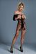 Бодистокинг Caprice Lingerie Model 09 One size Black, открытый доступ, имитация чулок SO8530 фото 1
