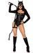 Эротический костюм кошечки Leg Avenue Fierce Feline M, боди, пояс с подвязкой, маска кошки SO9229 фото 6