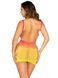 Платье Leg Avenue Seamless Ombre Faux Lace Up Mini Dress One Size Sunset SX2776 фото 2