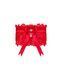(SALE) Ажурная подвязка Obsessive Amor Cherris garter, red SO7684 фото 3