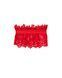 (SALE) Ажурная подвязка Obsessive Amor Cherris garter, red SO7684 фото 4