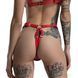 Трусики из натуральной кожи Feral Feelings - String Bikini Red SO9425 фото 3