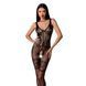 Бодистокинг Passion BS069 black, комбинезон, имитация чулок и боди PBS069B фото 1