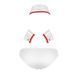 Комплект эротического мужского белья Passion 037 GREGORY XXL/XXXL White, трусы, воротник, манжеты SO7584 фото 6