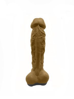 Крафтове мило-член із присоскою Чистий Кайф Brown size XL, натуральне SO2764 фото
