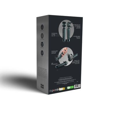 Мастурбатор-вибромассажер Manwan MAN.WAND EVO Pine Grey, отлично для пар, виброминет SX1382 фото