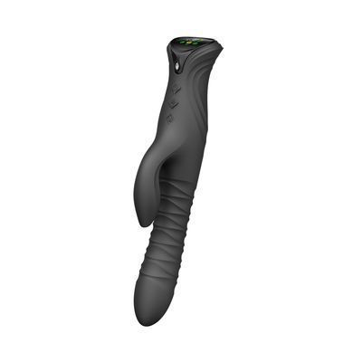 Пульсатор-кролик с вибрацией Zalo Mose 2 Obsidian Black SX2688 фото