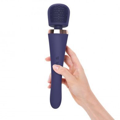 Вібромасажер з силіконовою щіточкою Love to Love Brush Crush &ndash; Midnight Indigo SO5533 фото