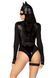 Эротический костюм кошечки Leg Avenue Fierce Feline L, боди, пояс с подвязкой, маска кошки SO9230 фото 2