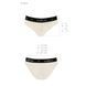 Трусики с широкой резинкой и кружевом Passion PS001 PANTIES S, ecru SO4165 фото 5
