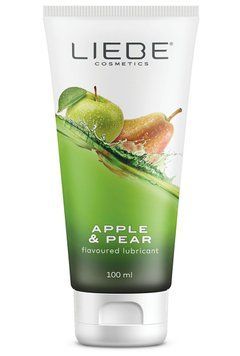 Распродажа!!! Лубрикант на водной основе Liebe Lubricant Apple & Pear 100 мл (срок 11.2025) SX1590-R фото
