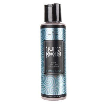 Вкусный гель для изысканных мануальных и оральных ласк Sensuva &mdash; Handipop Cotton Candy (125 мл) SO3202 фото
