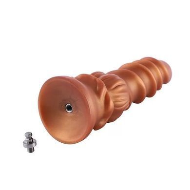 Силиконовый дилдо Hismith Spiral Grain Silicone Dildo Monster Series SO9961 фото
