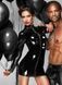 Платье с мокрым эффектом Noir Handmade F187 PVC mini dress, S SX0059 фото 4