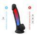 Фаллоимитатор SilexD Vetus Black (MODEL 1 size 8in), двухслойный, силикон+Silexpan, диаметр 4,2см SO4471 фото 5