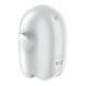 Вакуумный клиторальный стимулятор с вибрацией Satisfyer Glowing Ghost White, светится в темноте SX0544 фото 4