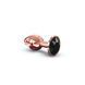 Металлическая анальная пробка с украшением в виде кристалла Dorcel - Diamond Plug Rose Gold S SO5534 фото 1