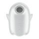 Вакуумный клиторальный стимулятор с вибрацией Satisfyer Glowing Ghost White, светится в темноте SX0544 фото 2