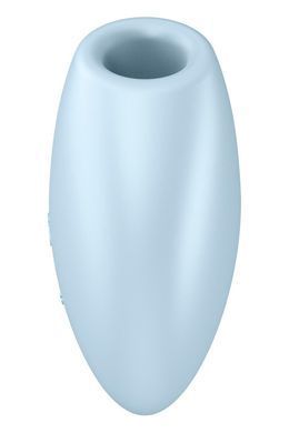 Вакуумный стимулятор-сердечко с вибрацией Satisfyer Cutie Heart Blue SO6287 фото