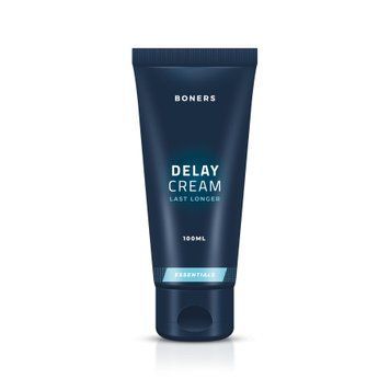 Крем-пролонгатор Boners Delay Cream 100 мл, легкий анестетик лаурет-9 + мята SO8878 фото