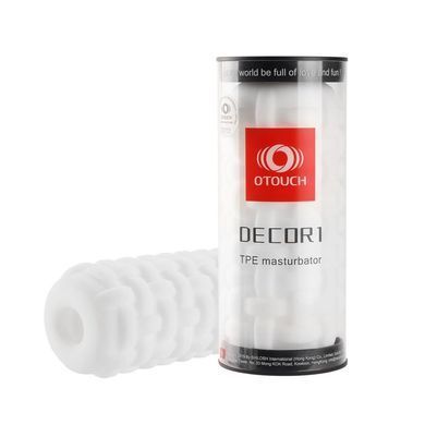 Мастурбатор Otouch DECOR 1-A, утолщенный TPE, эффект всасывания, спиральные выступы SO9374 фото