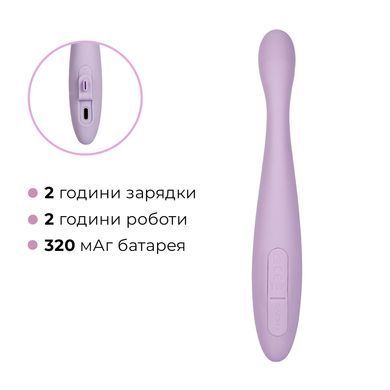 Тонкий смарт-вибратор точки G Svakom Cici 2 Lilac, подогрев до 38 &deg;C SX0685 фото