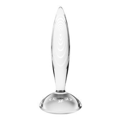 Стеклянная анальная пробка Satisfyer Sparkling Crystal, очень прочная, термостойкая SO8788 фото