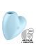 Вакуумный стимулятор-сердечко с вибрацией Satisfyer Cutie Heart Blue SO6287 фото 2