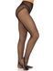 Стрип-колготки Leg Avenue Crotchless Net Tights with Heart Backseam, One Size, чорні, з доступом SX1051 фото 1