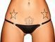 Трусики с мокрым эффектом Noir Handmade P005 Panties XL, открываются сбоку SX0010 фото 4