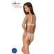 Комплект: бра, трусики з ажурним декором та відкритим кроком URSULA SET L/XL, white SO5844 фото 2
