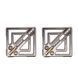Затискачі для сосків з легкої підвіскою LOCKINK Adjustable Nipple Clamps with Light Pendant - Grey SX0849 фото 3