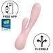 Смарт вибратор-кролик Satisfyer Mono Flex Mauve, 2 мотора, управление через интернет SO3902 фото 1