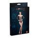 Сетчатое боди со стразами Moonlight Model 09 XS-L Black, открытые плечи SO6342 фото 3