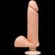 Фаллоимитатор Doc Johnson The D - Perfect D - Vibrating 8 Inch With Balls - ULTRASKYN, диаметр 5,1см SO1579 фото 1