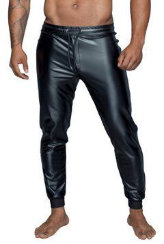Чоловічі трегінси Noir Handmade H063 Powerwetlook treggings, M, мокрий ефект SX0116 фото