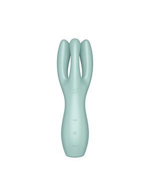 Клиторальный вибратор Satisfyer Threesome 3 Mint с тремя пальчиками SO6102 фото